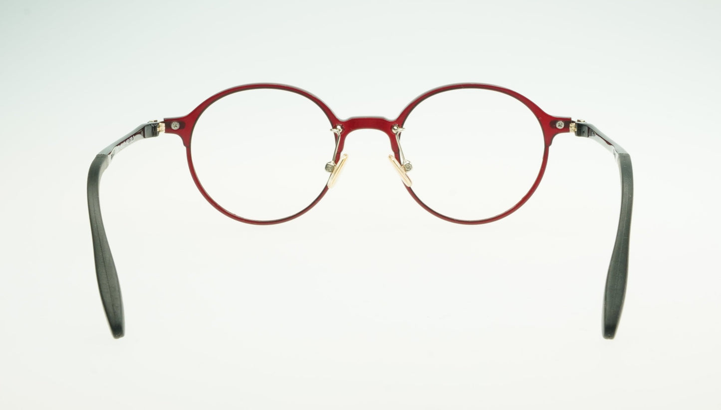 Ray Cloud 2623 color C3 red gold size 49mm、薄い非球面レンズ、ケース、クリーニングクロス付き、送料、税込み