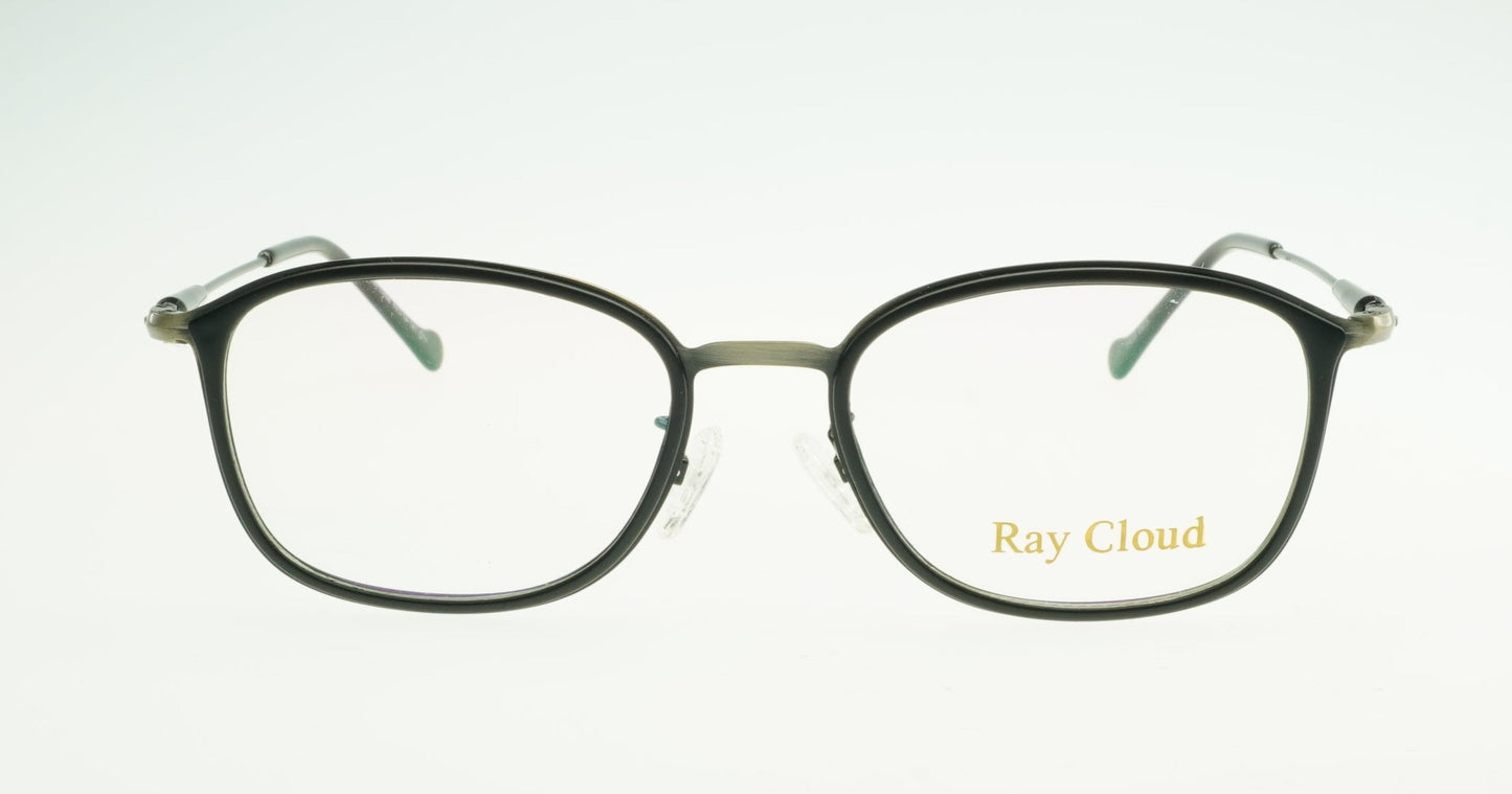 Ray Cloud 6906 color C1 black antique gold size 49mm、薄い非球面レンズ、ケース、クリーニングクロス付き、送料、税込み