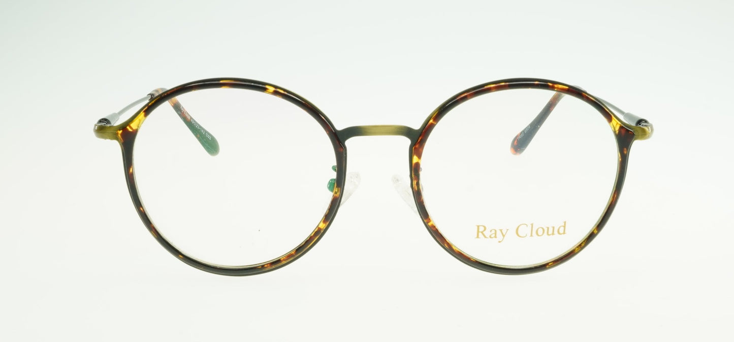 Ray Cloud 6908 color C2 demi-amber antique gold size 49mm、薄い非球面レンズ、ケース、クリーニングクロス付き、送料、税込み
