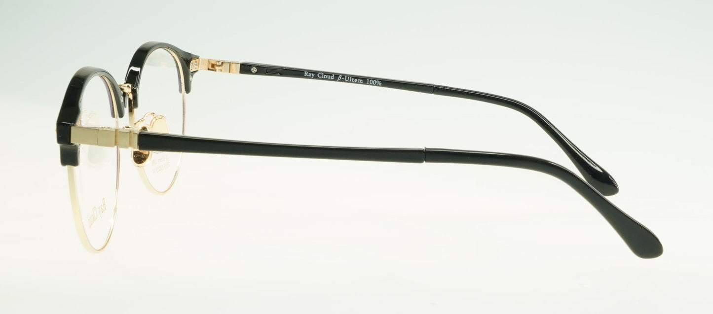 Ray Cloud 7019 color C1 black gold size 52mm、薄い非球面レンズ、ケース、クリーニングクロス付き、送料、税込み
