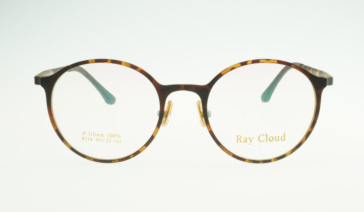 Ray Cloud 8218 color C2 demi-amber 49mm、薄い非球面レンズ、ケース、クリーニングクロス付き、送料、税込み