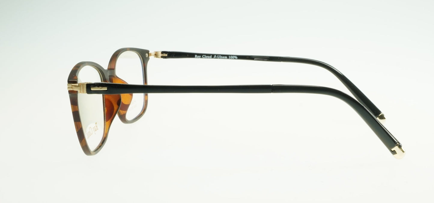 Ray Cloud 2106 color C2 demi-amber black size 50mm、薄い非球面レンズ、ケース、クリーニングクロス付き、送料、税込み