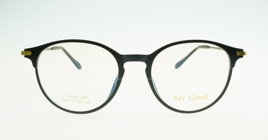 Ray Cloud 2627 color C1 black antique gold size 51mm、薄い非球面レンズ、ケース、クリーニングクロス付き、送料、税込み