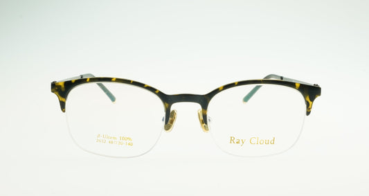 Ray Cloud 2632 color C5 demi-amber antique gold size 48mm、薄い非球面レンズ、ケース、クリーニングクロス付き、送料、税込み