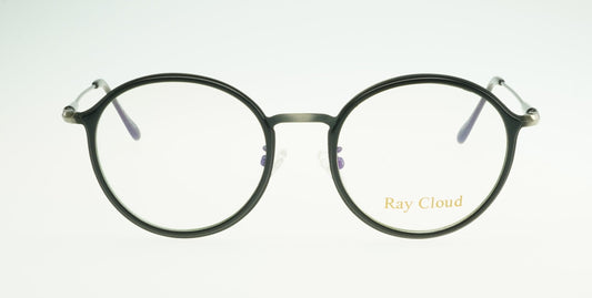 Ray Cloud 6908 color C1 black antique gold size 49mm、薄い非球面レンズ、ケース、クリーニングクロス付き、送料、税込み