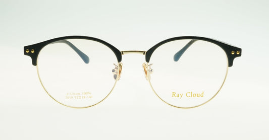 Ray Cloud 7019 color C1 black gold size 52mm、薄い非球面レンズ、ケース、クリーニングクロス付き、送料、税込み