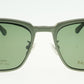 Ray Cloud 8028 color C2 gun-metal moss-green size 52mm、クリップオン付き、薄い非球面レンズ、ケース、クリーニングクロス付き、送料、税込み