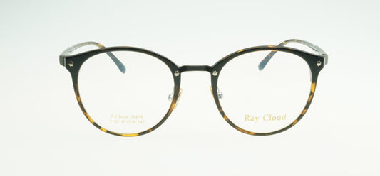 Ray Cloud 2182 C1 ﾌﾞﾗｯｸ 49/超弾性樹脂 ﾍﾞｰﾀｳﾙﾃﾑ 100％ 使用 軽く超弾性でしなやか に顔に ﾌｨｯﾄ/鼻パッドは ｸﾘﾝｸﾞｽﾀｲﾌﾟ で鼻に ｼﾞｬｽﾄﾌｨｯﾄ/ﾄﾗｯﾄﾞながらもｽﾘﾑで理想のﾊｲﾌｧｯｼｮﾝﾌｫﾙﾑに仕上げました。