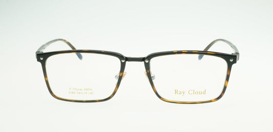Ray Cloud 2183 color C2 demi-amber size 54mm、薄い非球面レンズ、ケース、クリーニングクロス付き、送料、税込み