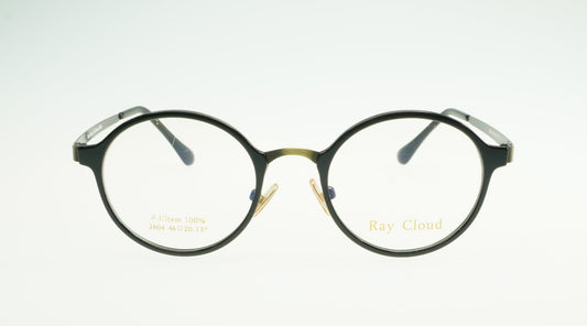 Ray Cloud 2604 color C1 black antique gold size 46mm、薄い非球面レンズ、ケース、クリーニングクロス付き、送料、税込み